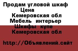 Продам угловой шкаф! › Цена ­ 15 000 - Кемеровская обл. Мебель, интерьер » Шкафы, купе   . Кемеровская обл.